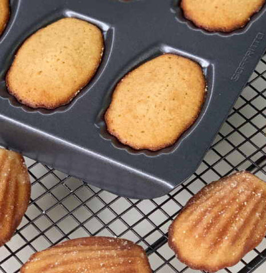 Mānuka Honey and Lemon Madeleines