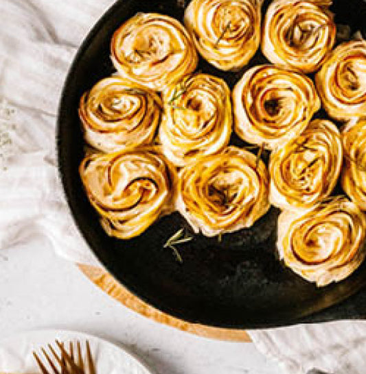 Apple, Honey & Rosemary Filo Bouquet