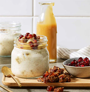 Overnight Oats: Mānuka honey & Date