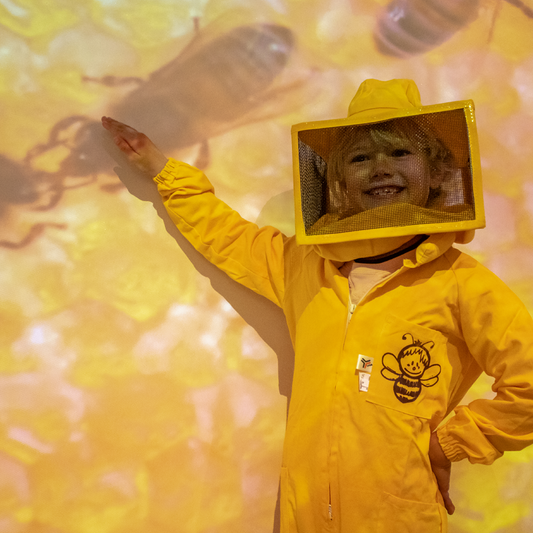 Child in Bee suit