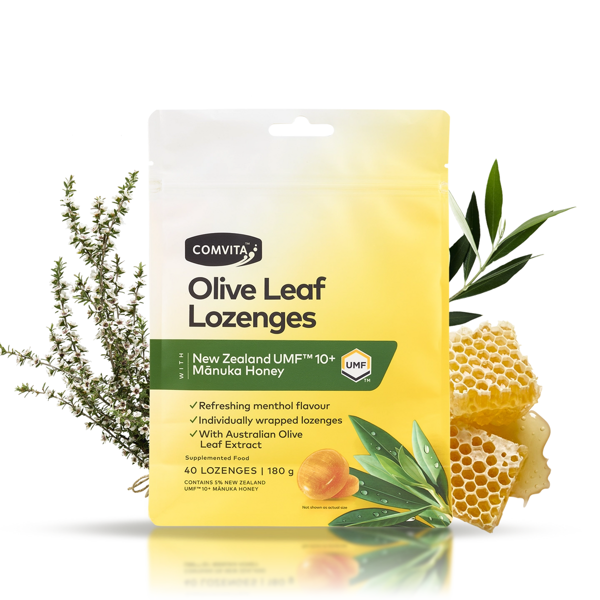 Lozenges - Olive Leaf Extract with Mānuka Honey