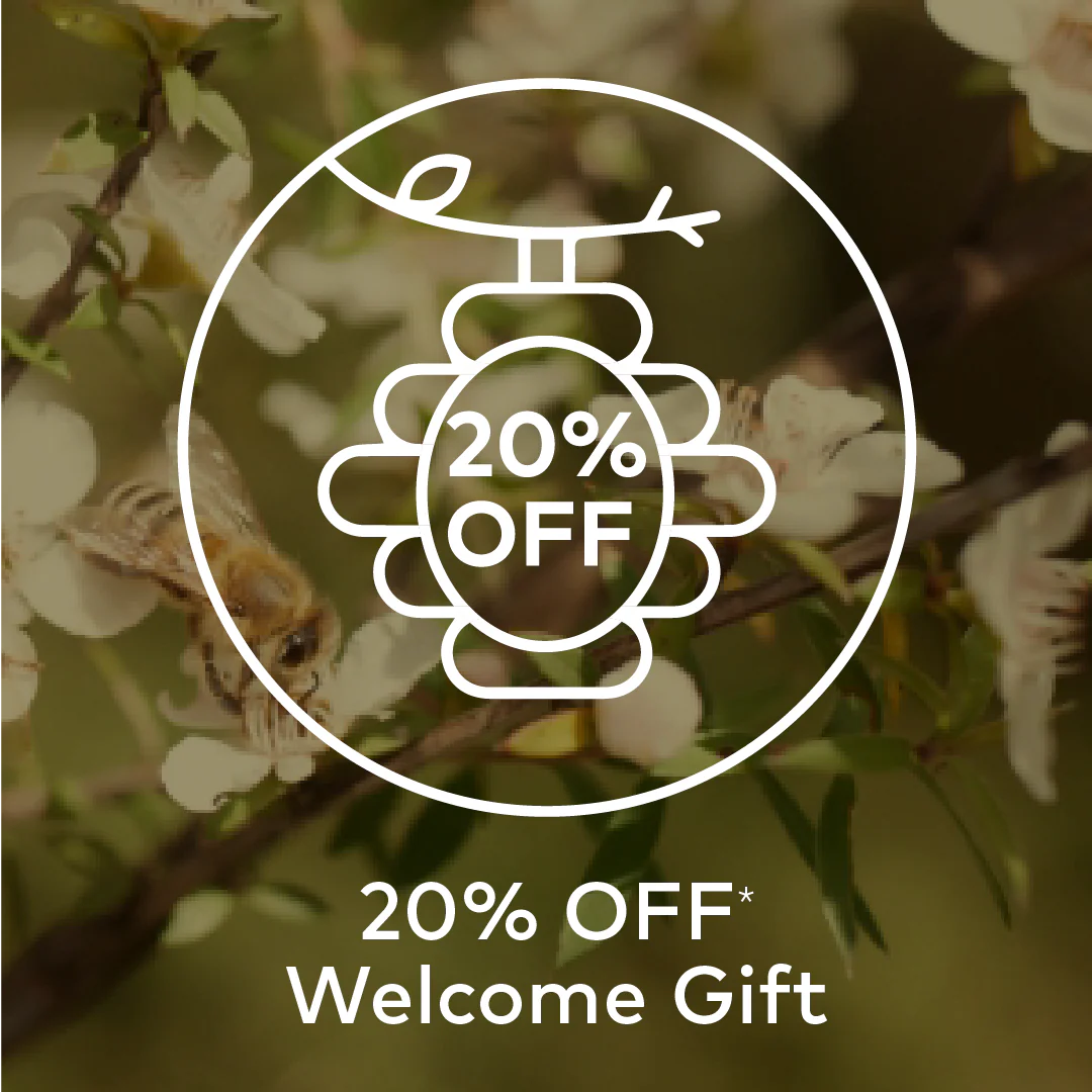 20% off welcome gift 