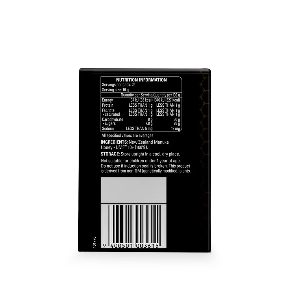 UMF 10+ Mānuka Honey 250gm Box B