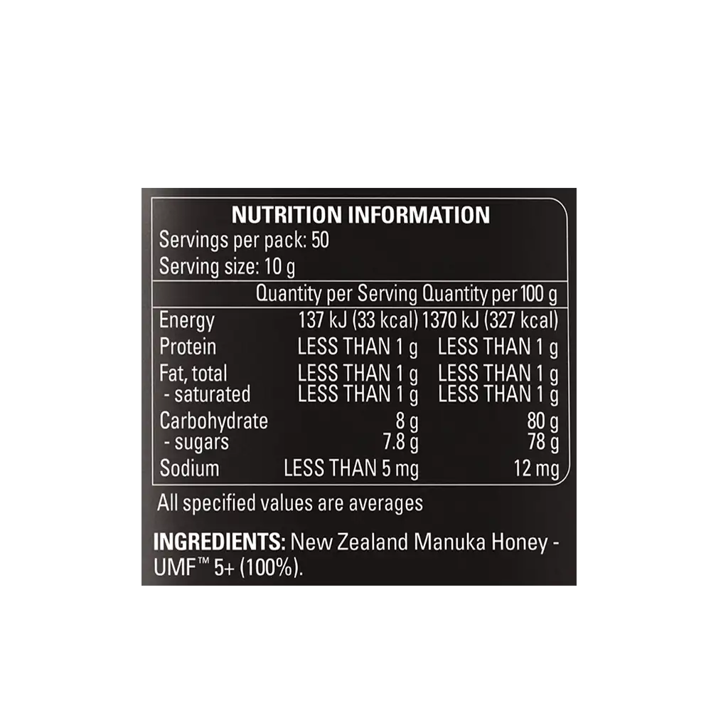 UMF™ 10+ Mānuka Honey 500g NIP