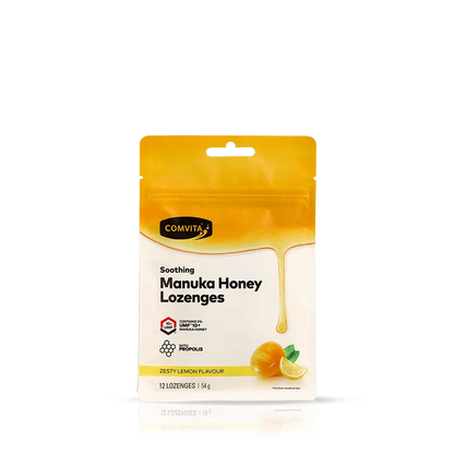 Mānuka Honey Lozenges with Propolis (Lemon and Honey) F