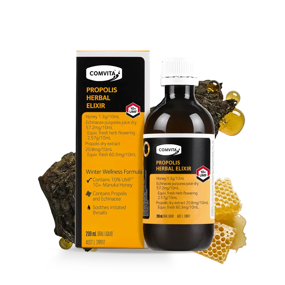 Propolis Herbal Elixir Bottle