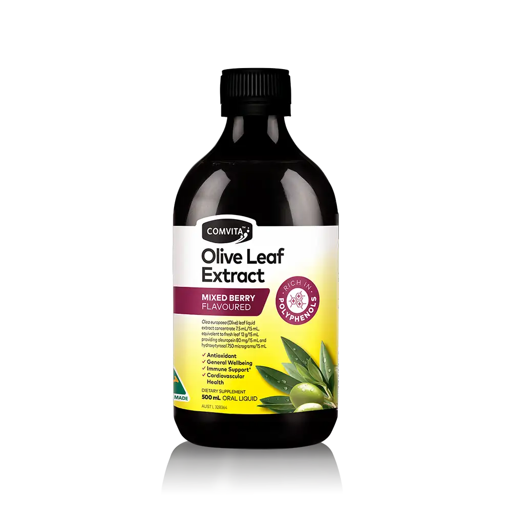 Olive Leaf Extract Mixed Berry Flavoured F