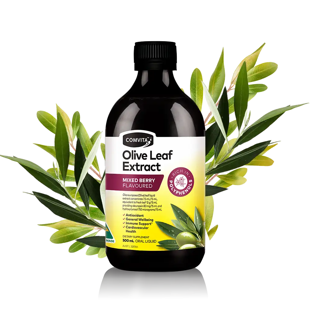 Olive Leaf Extract Mixed Berry Flavoured