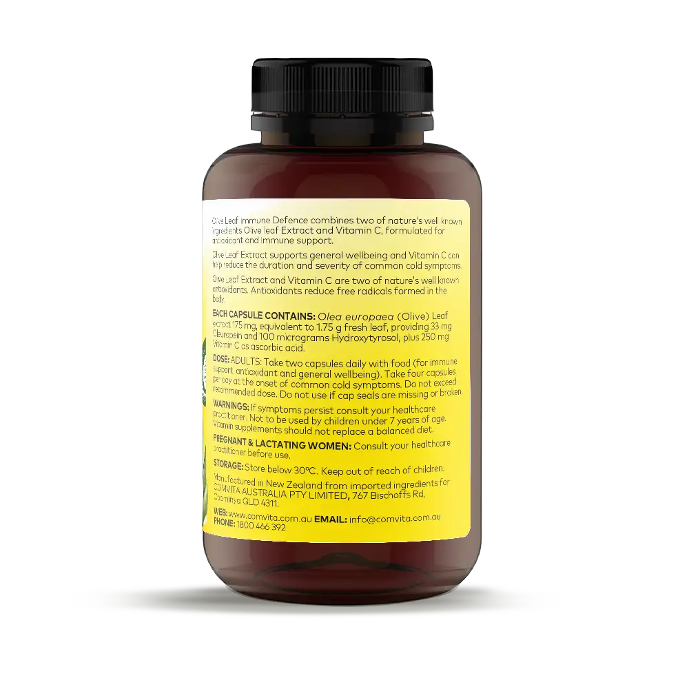 Olive Leaf Immune Defence Capsules R