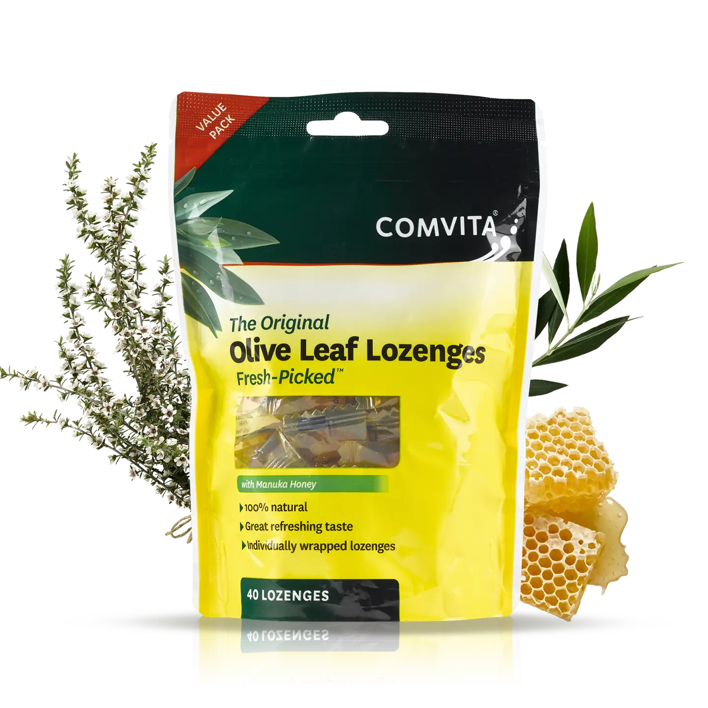 Olive Lozenges - 40s 3-Pack