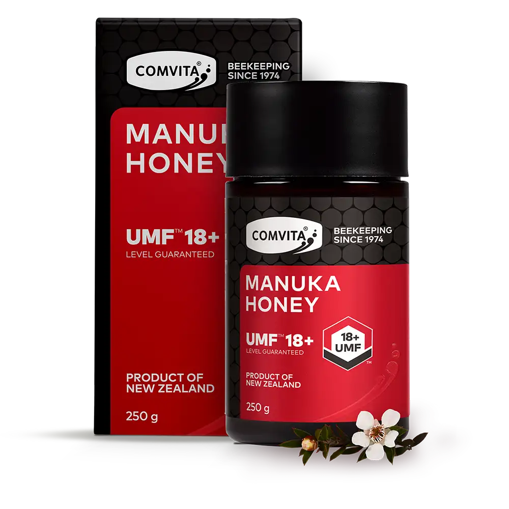 UMF 18+ Mānuka Honey Box + Bottle