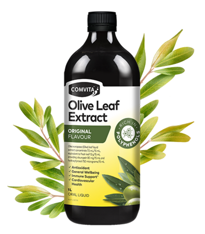 Olive Leaf Extract Natural 1L - 3 Pack