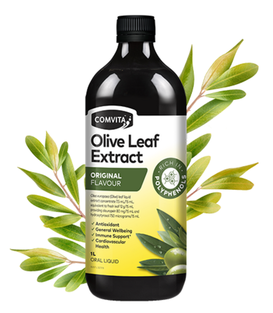Olive Leaf Extract Natural 1L - 3 Pack
