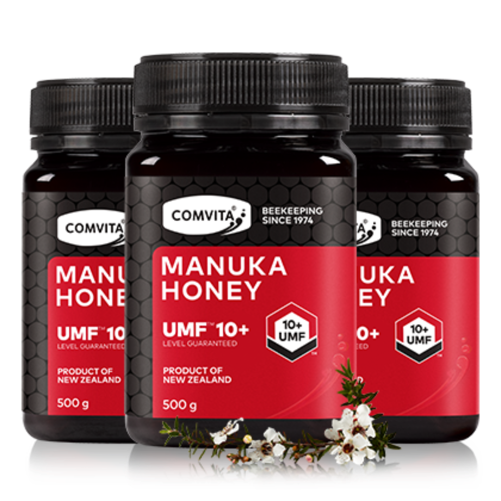 UMF 10+ Mānuka Honey 500g 3-Pack