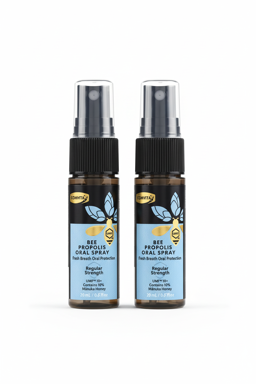 Propolis Oral Spray Regular Strength 2-for-1 Bundle