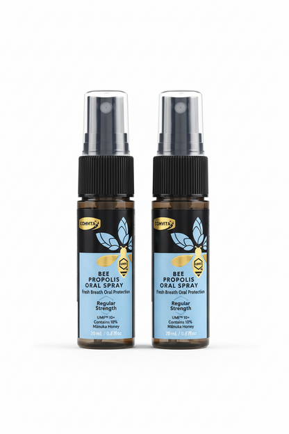 Propolis Oral Spray Regular Strength 2-for-1 Bundle