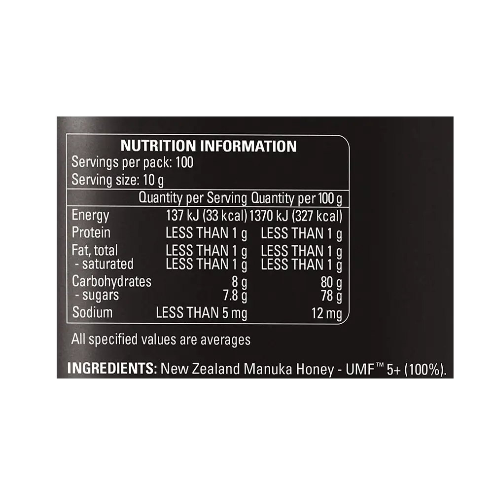 UMF 5+ Manuka Honey 1Kg ING