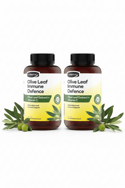 Olive Leaf Immune Defence Capsules 2-for-1 Bundle