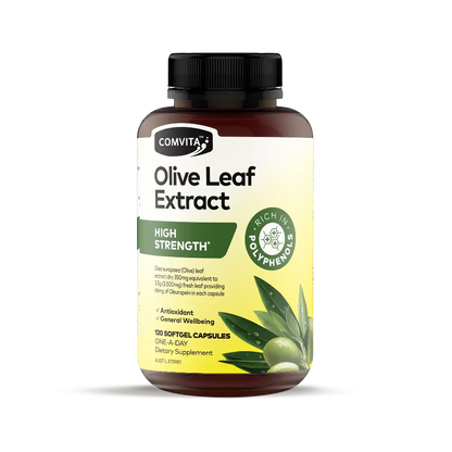 Olive Leaf High Strength Caps 120s