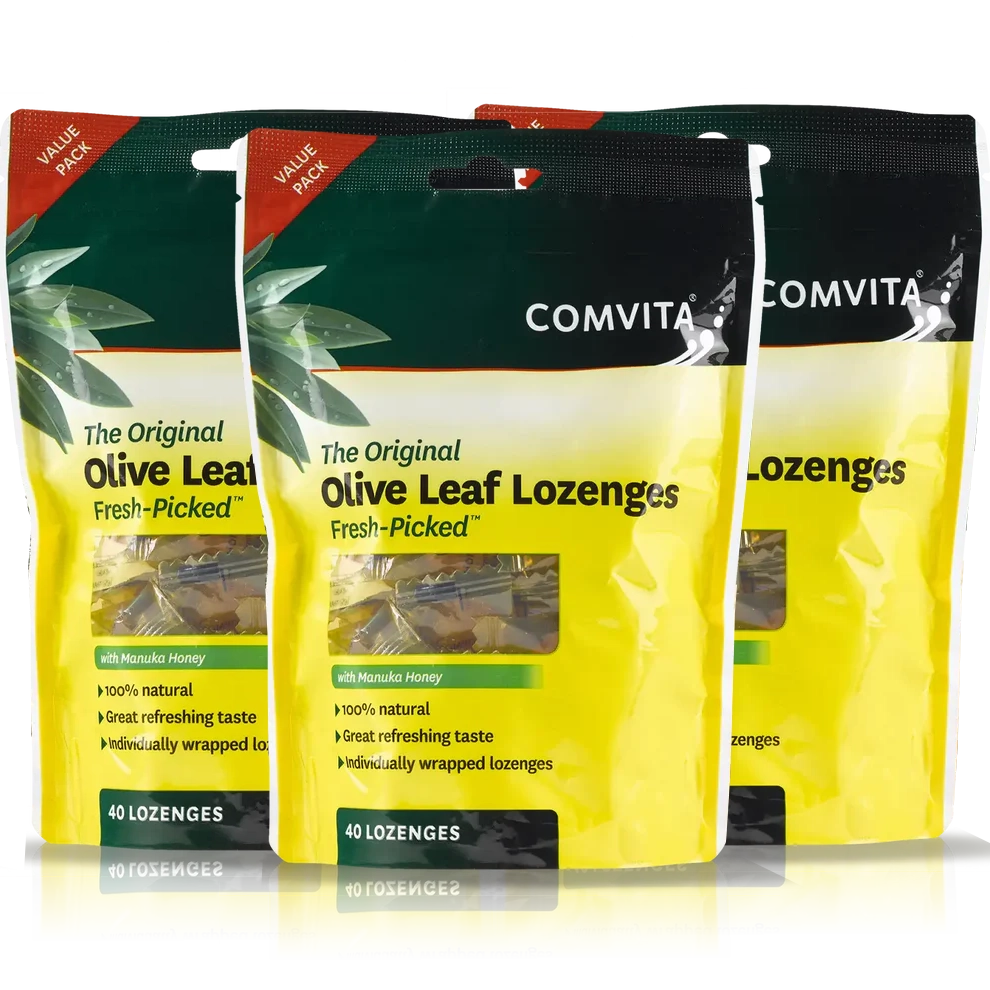 Olive Leaf Lozenges 3 pack