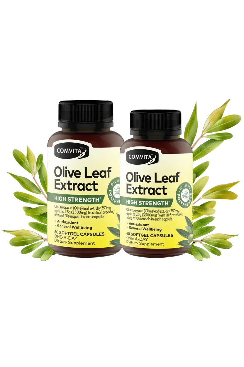 Olive Leaf Extract High Strength Capsules 60s 2-for-1 Bundle